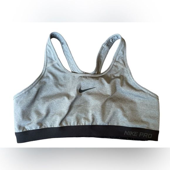Nike Other - NIKE PRO GRAY SPORTS BRA XL WOMANS
